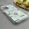 قاب گوشی iPhone 12 - iPhone 12 Pro آیفون اورجینال فانتزی سخت آینه ای لنز کرومی ایربگ دار طرح PUPPY کیوت کد 130221