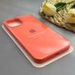 قاب گوشی iPhone 13 Pro Max آیفون سیلیکونی اورجینال پاک کنی درجه یک زیربسته مرجانی کد 130233