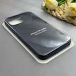 قاب گوشی iPhone 13 Pro Max آیفون سیلیکونی اورجینال پاک کنی درجه یک زیربسته سرمه ای تیره کد 130236