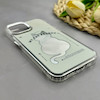 قاب گوشی iPhone 15 آیفون اورجینال فانتزی سخت آینه ای لنز کرومی ایربگ دار طرح PUPPY کیوت کد 130238