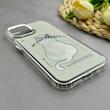 قاب گوشی iPhone 15 آیفون اورجینال فانتزی سخت آینه ای لنز کرومی ایربگ دار طرح PUPPY کیوت کد 130238