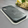 قاب گوشی iPhone 17 آیفون سیلیکونی اورجینال پاک کنی درجه یک زیربسته خاکستری کد 130244