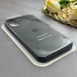 قاب گوشی iPhone 17 آیفون سیلیکونی اورجینال پاک کنی درجه یک زیربسته خاکستری کد 130244