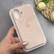 قاب گوشی iPhone 17 آیفون سیلیکونی اورجینال پاک کنی درجه یک زیربسته گلبهی کد 130245