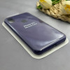 قاب گوشی iPhone X - iPhone XS آیفون سیلیکونی اورجینال پاک کنی درجه یک زیربسته بنفش تیره کد 130246