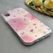 قاب گوشی iPhone X - XS آیفون فانتزی براق IMD لیزری لاکچری سخت HARD طرح پروانه کد 130249