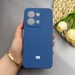 قاب گوشی Redmi 15C - Poco C85 شیائومی سیلیکونی اورجینال پاک کنی درجه یک زیربسته سرمه ای کد 130258