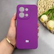 قاب گوشی Redmi 15C - Poco C85 شیائومی سیلیکونی اورجینال پاک کنی درجه یک زیربسته بنفش کد 130260