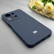 قاب گوشی Redmi 15C - Poco C85 شیائومی سیلیکونی اورجینال پاک کنی درجه یک زیربسته سرمه ای کد 130261
