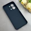 قاب گوشی Redmi 15C - Poco C85 شیائومی کربن Puloka سیلیکونی ژله ای محافظ لنز دار سرمه ای کد 130264