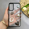 قاب گوشی Redmi Note 8 - Redmi Note 8 2021 شیائومی شفاف رزینی Luxury برجسته طرح کهکشانی لوکس مشکی کد 130272