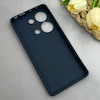 قاب گوشی Redmi Note 13 Pro 4G - Poco M6 Pro 4G شیائومی کربن Puloka سیلیکونی ژله ای محافظ لنز دار سرمه ای کد 130282
