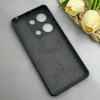 قاب گوشی Redmi Note 13 Pro 4G - Poco M6 Pro 4G شیائومی سیلیکونی اورجینال پاک کنی درجه یک زیربسته خاکستری کد 130336