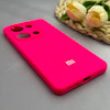 قاب گوشی Redmi Note 13 Pro 4G - Poco M6 Pro 4G شیائومی سیلیکونی اورجینال پاک کنی درجه یک زیربسته سرخابی کد 130337