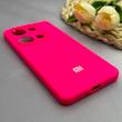 قاب گوشی Redmi Note 13 Pro 4G - Poco M6 Pro 4G شیائومی سیلیکونی اورجینال پاک کنی درجه یک زیربسته سرخابی کد 130337