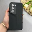 قاب گوشی Redmi 15 4G شیائومی سری Porsche Design پورش دیزاین محافظ لنز دار مشکی کد 130349