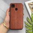 کیف گوشی موبایل Redmi 9C - Redmi 10A - Poco C3 شیائومی کلاسوری اورجینال دادوو Dadoo مدل SPORT 2026 محافظ لنزدار قهوه ای کد 127955