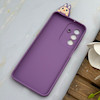 قاب گوشی Galaxy A26 سامسونگ سیلیکونی فانتزی عروسکی برجسته طرح لبوبو LABUBU محافظ لنزدار بنفش کد 130428