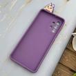 قاب گوشی Galaxy A32 4G سامسونگ سیلیکونی فانتزی عروسکی برجسته طرح لبوبو LABUBU محافظ لنزدار بنفش کد 130434