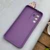قاب گوشی Galaxy A36 سامسونگ سیلیکونی فانتزی عروسکی برجسته طرح لبوبو LABUBU محافظ لنزدار بنفش کد 130435