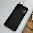قاب گوشی Galaxy A51 سامسونگ سیلیکونی فانتزی عروسکی برجسته طرح لبوبو LABUBU محافظ لنزدار مشکی کد 130441