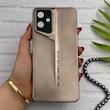قاب گوشی Galaxy A06 سامسونگ سری Porsche Design پورش دیزاین Hard LUXURY محافظ لنز دار طلایی کد 130519