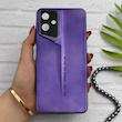 قاب گوشی Galaxy A06 سامسونگ سری Porsche Design پورش دیزاین Hard LUXURY محافظ لنز دار بنفش کد 130521