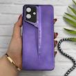 قاب گوشی Galaxy A07 سامسونگ سری Porsche Design پورش دیزاین Hard LUXURY محافظ لنز دار بنفش کد 130524