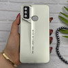 قاب گوشی Galaxy A10S سامسونگ سری Porsche Design پورش دیزاین Hard LUXURY محافظ لنز دار نقره ای کد E10-130530