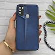 قاب گوشی Galaxy A11 - M11 سامسونگ سری Porsche Design پورش دیزاین Hard LUXURY محافظ لنز دار سرمه ای کد 130537