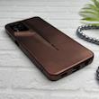قاب گوشی Galaxy A12 - M12 سامسونگ سری Porsche Design پورش دیزاین Hard LUXURY محافظ لنز دار قهوه ای کد 130541