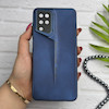 قاب گوشی Galaxy A12 - M12 سامسونگ سری Porsche Design پورش دیزاین Hard LUXURY محافظ لنز دار سرمه ای کد 130542