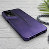 قاب گوشی Galaxy A13 4G سامسونگ سری Porsche Design پورش دیزاین Hard LUXURY محافظ لنز دار بنفش کد 130546