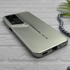 قاب گوشی Galaxy A16 سامسونگ سری Porsche Design پورش دیزاین Hard LUXURY محافظ لنز دار نقره ای کد 130553