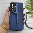 قاب گوشی Galaxy A17 سامسونگ سری Porsche Design پورش دیزاین Hard LUXURY محافظ لنز دار سرمه ای کد 130557