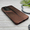 قاب گوشی Galaxy A17 سامسونگ سری Porsche Design پورش دیزاین Hard LUXURY محافظ لنز دار قهوه ای کد 130558