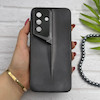 قاب گوشی Galaxy A17 سامسونگ سری Porsche Design پورش دیزاین Hard LUXURY محافظ لنز دار مشکی کد 130560