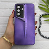 قاب گوشی Galaxy A17 سامسونگ سری Porsche Design پورش دیزاین Hard LUXURY محافظ لنز دار بنفش کد 130561