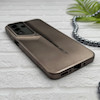 قاب گوشی Galaxy A17 سامسونگ سری Porsche Design پورش دیزاین Hard LUXURY محافظ لنز دار طلایی کد 130562