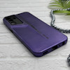 قاب گوشی Galaxy A25 سامسونگ سری Porsche Design پورش دیزاین Hard LUXURY محافظ لنز دار بنفش کد E10-130571