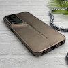 قاب گوشی Galaxy A25 سامسونگ سری Porsche Design پورش دیزاین Hard LUXURY محافظ لنز دار طلایی کد E10-130573