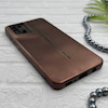 قاب گوشی Galaxy A31 سامسونگ سری Porsche Design پورش دیزاین Hard LUXURY محافظ لنز دار قهوه ای کد 130582