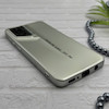 قاب گوشی Galaxy A31 سامسونگ سری Porsche Design پورش دیزاین Hard LUXURY محافظ لنز دار نقره ای کد 130584