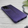 قاب گوشی Galaxy A32 4G سامسونگ سری Porsche Design پورش دیزاین Hard LUXURY محافظ لنز دار بنفش کد E10-130588