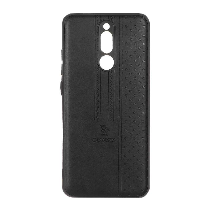 قاب گوشی Redmi 8 شیائومی اورجینال کاناری CANARY چرمی دوخت کلاسیک نقطه چین مشکی کد 126804