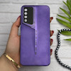 قاب گوشی Galaxy A30S - A50S - A50 سامسونگ سری Porsche Design پورش دیزاین Hard LUXURY محافظ لنز دار بنفش کد 130598