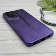 قاب گوشی Galaxy A51 سامسونگ سری Porsche Design پورش دیزاین Hard LUXURY محافظ لنز دار بنفش کد 130605