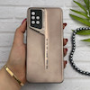 قاب گوشی Galaxy A51 سامسونگ سری Porsche Design پورش دیزاین Hard LUXURY محافظ لنز دار طلایی کد 130607