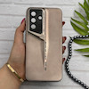 قاب گوشی Galaxy A55 سامسونگ سری Porsche Design پورش دیزاین Hard LUXURY محافظ لنز دار طلایی کد 130620