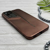 قاب گوشی Galaxy A55 سامسونگ سری Porsche Design پورش دیزاین Hard LUXURY محافظ لنز دار قهوه ای کد 130621
